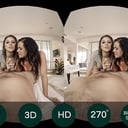 2 Girls, 1 Huge Cock: Re-Released HologirlsVR Abella Danger Keisha Grey VR porn video vrporn.com