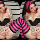 The GFE Collection - Pink Tattooed Angel Seducing and Bouncing HologirlsVR Joanna Angel VR porn video vrporn.com