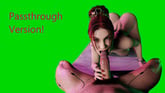 Deepthroat Blowjob Featuring Scarlet Fyre (OC) [Passthrough]