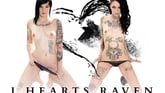 Double Upskirt: I Hearts Raven