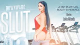 Downward Slut - Striptease and Masturbation Yoga