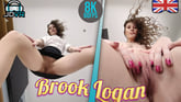 Facesitting in Nylons - Brook Logan