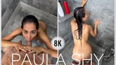 Gorgeous Paula Is in the Shower With You