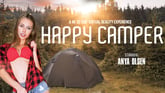 Happy Camper - Drilling Young and Tight Babe Outdoor