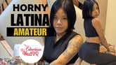 Horny Latina: Sucks Well and Ends Up Covered in Cum
