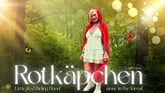 Little Red Riding Hood Alone in the Forrest