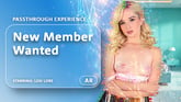 New Member Wanted [Passthrough]