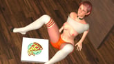 Pizza Delivery Girl