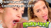 Savage Crazy Spanish Girl Deepthroat Bukkake