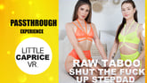 Stepsisters Use the Chance to Fuck Daddy [Passthrough]