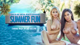 Summer Fun - Threesome With 2 Babes at the Pool