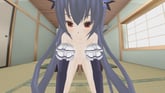 Neptunia Cute Noire Reverse Cowgirl Riding (A XXX Parody)