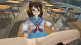Haruhi Suzumiya - Afterclass lesson (A XXX Parody)
