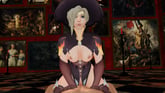 Overwatch - Mercy Witch Halloween Cowgirl (A XXX Parody)