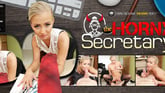 The Horny Secretary - Fucking Young Blonde Cayla Lyons