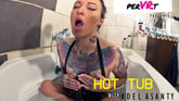 Hot Tub Adel Asanty - Washing Her Dildo