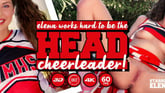Elena Works Hard To Become The Head Cheerleader