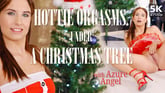 Hottie Orgasms Under A Christmas Tree