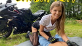 Sarah Kay Beautiful Motorcyclist