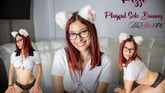 Playful Solo Bunny