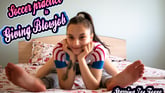 Zoe Foxxy - From soccer practice to giving blowjob