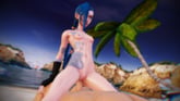 League Of Legends - Jinx Beach Riding (A XXX Parody)