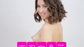 Virtual Reality Nude Casting Backstage With Pretty Teen Gabriella Ella