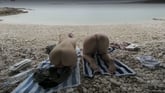 Rainy Day At Tropical Nude Beach With Diana And Ingrida