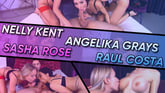 Nelly Kent Sasha Rose, Raul Costa and Angelika Grays: live show Part 2