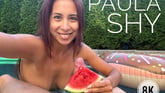 With Paula In The Pool