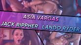 Pornstars Asia Vargas, Jack Rippher and Lando Ryder: live show Part 2