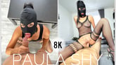 Beautiful Woman In A Mask