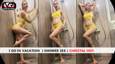 I Go In Vacation ( Shower Sex ) Christal Hot