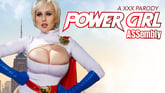 Powergirl Assembly A XXX Parody - Busty Blonde VR Cosplay [Leaving Soon]