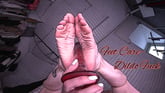 Feet Care Dildo Fuck