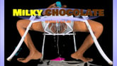 Milky Chocolate - Ebony Drenched in White Toilet POV [Passthrough]