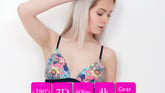 Kate Fresh Sexy Blonde Striptease 180vr