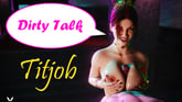 Dirty Talk Titjob - your dick will explode between the tits of Scarlet Fyre, our new OC