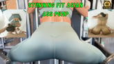 Stunning Fit Asian Ass Pump