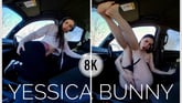 Yessica Pussy Masturbation in The Car