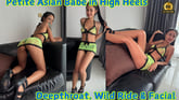 Petite Asian Babe in High Heels – Deepthroat, Wild Ride & Facial