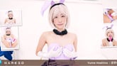 Hot And Horny Yume Hoshino Entertains Her Wet Shaved Pussy