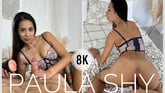 Amazing Sex On The Bed With Beauty Paula Shy