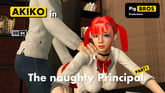 Akiko – The Naughty Principal – Part 1 – 8K