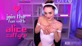 Erotic Gaming Session starring Alice Zaffyre
