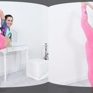 Teen Gymnast Stretching VirtualXPorn Cassie Fire vr porn video vrporn.com virtual reality