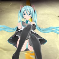 Vocaloid - Hatsune Miku Rough Sex Lewd FRAGGY Hentaigirl vr porn video vrporn.com virtual reality
