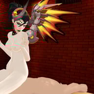 Overwatch - Mercy Rear View Lewd FRAGGY HentaiGirl vr porn game vrporn.com virtual reality