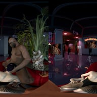 Nyotengu Gangbang In The Mirror Club (A XXX Parody) pov porn