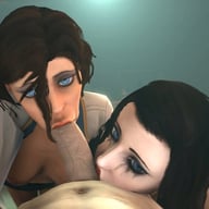 Elizabeth Versus Elizabeth CGI Girl DarkDreams vr porn video vrporn.com virtual reality